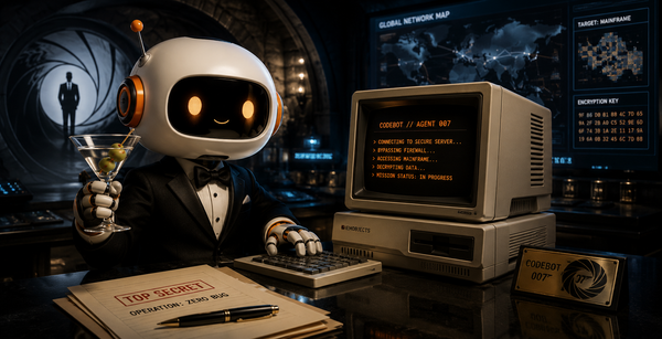 CodeBot v3: Secret Agent Man